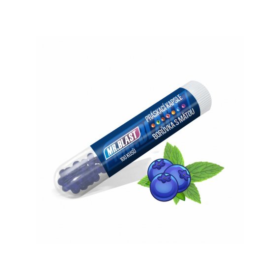 MR. BLAST - ÁFONYA ÍZŰ AROMA GOLYÓK - 100 DB