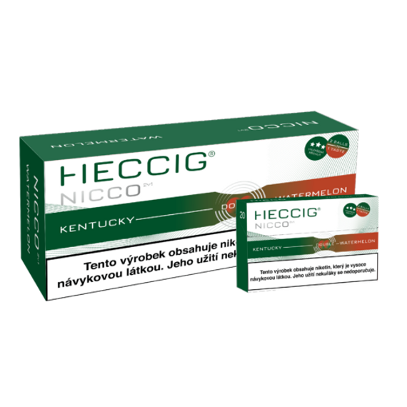 NICCO GÖRÖGDINNYE ÍZŰ NIKOTINOS HEVÍTŐRÚD - 1 DOBOZ